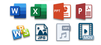 Hỗ trợ các định dạng tài liệu