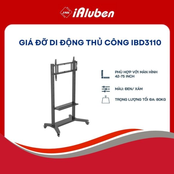 Kích thước giá đỡ di động thủ công