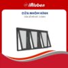 Cửa sổ mở hất 3 cánh iAluben